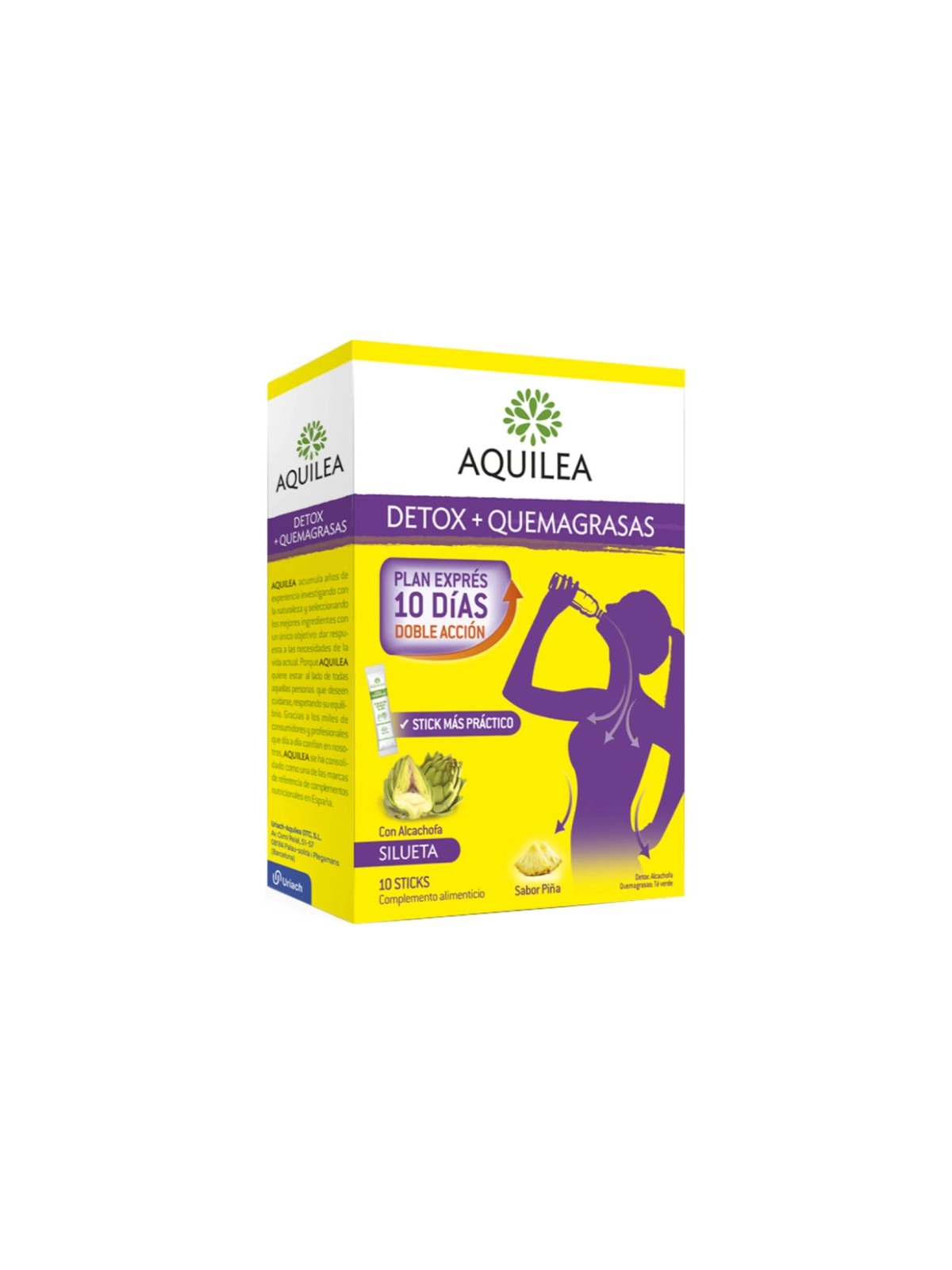 Aquilea Detox + Quemagrasas Sticks