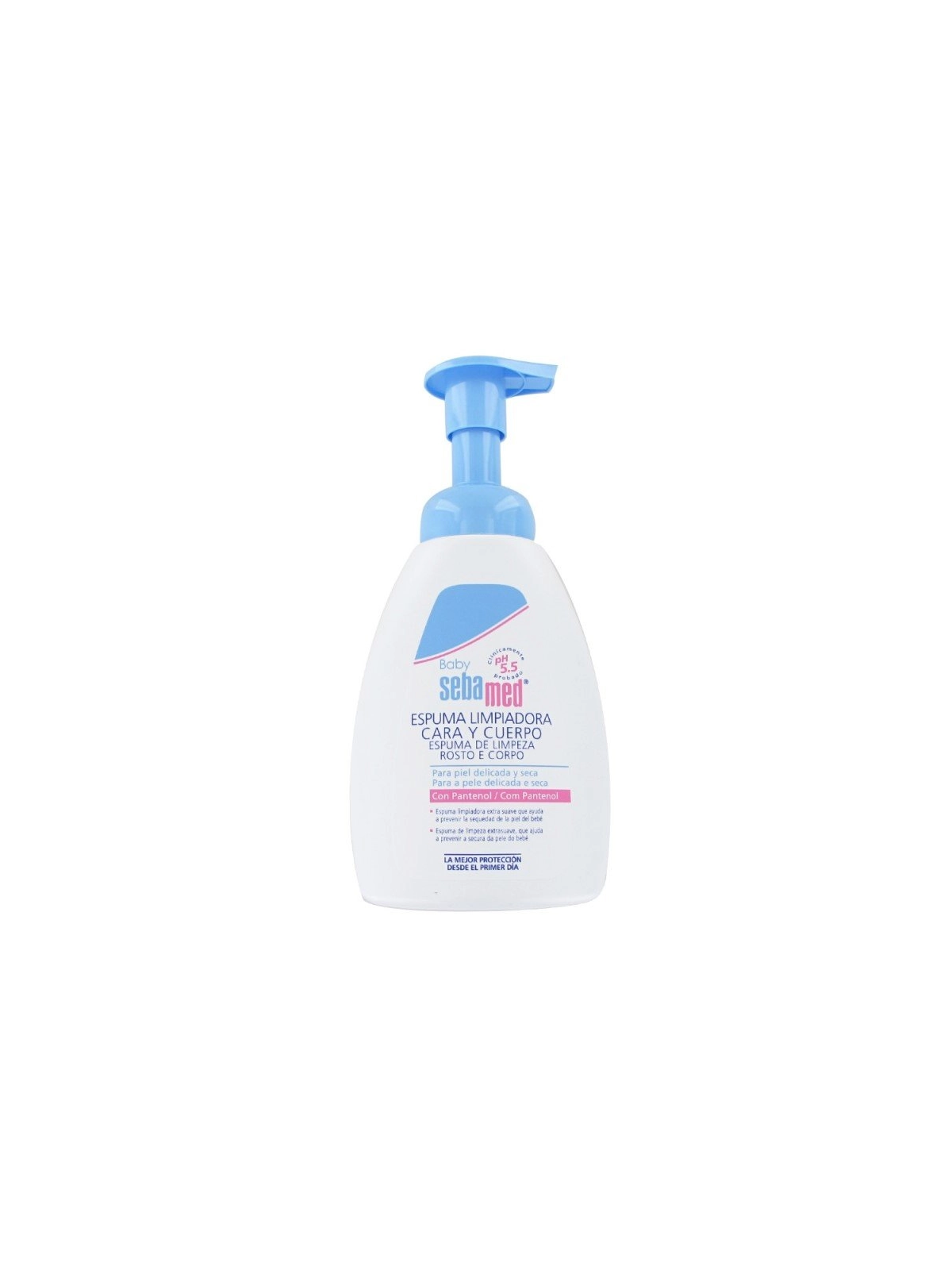 Baby SebaMed Espuma Limpiadora Cara y Cuerpo