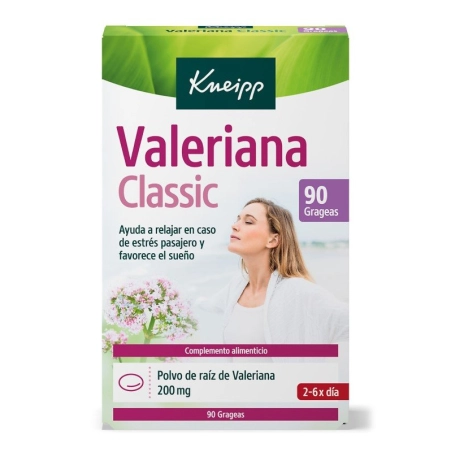 Kneipp Valeriana Classic 90 grageas