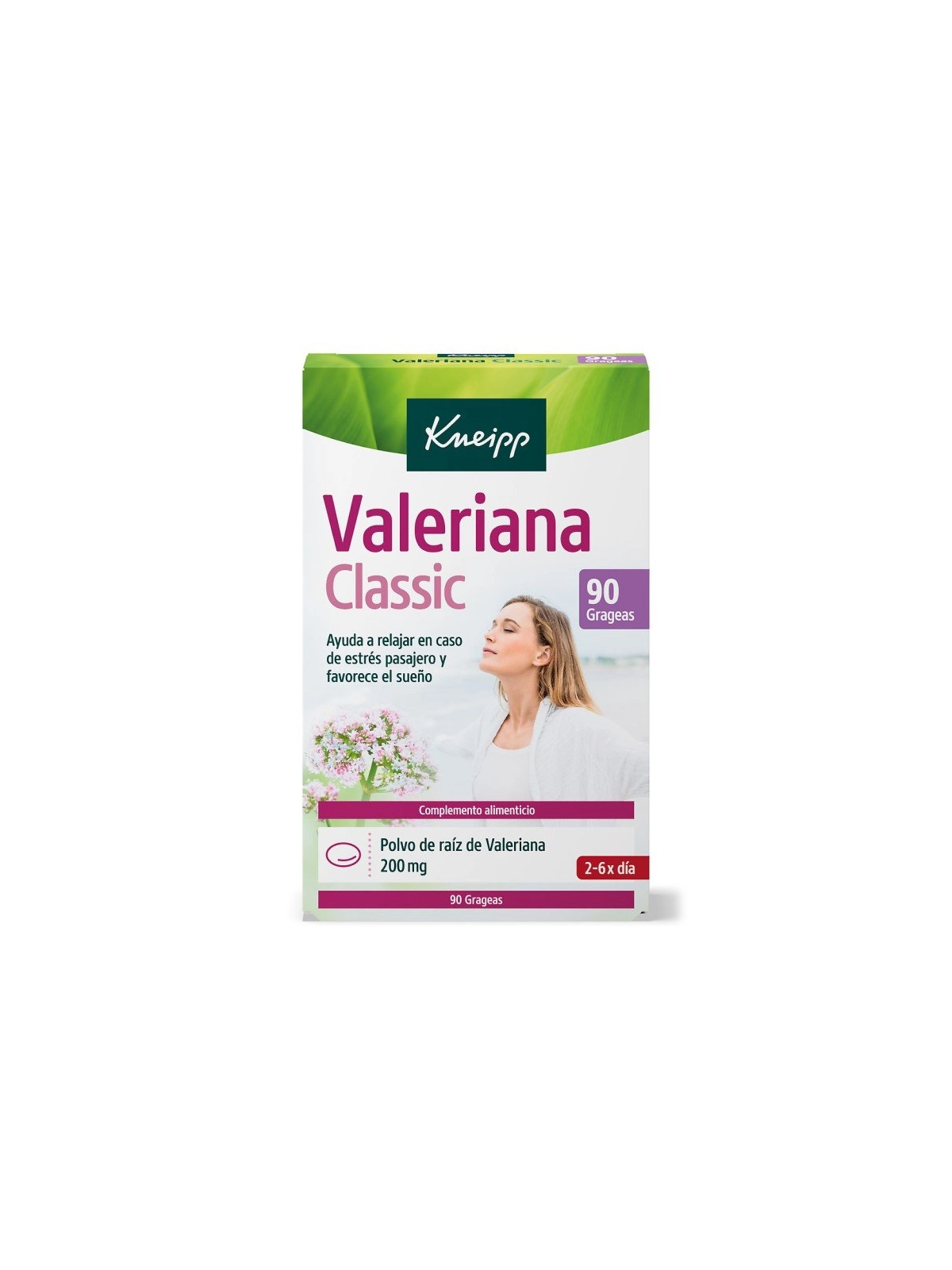 Kneipp Valeriana Classic 90 grageas