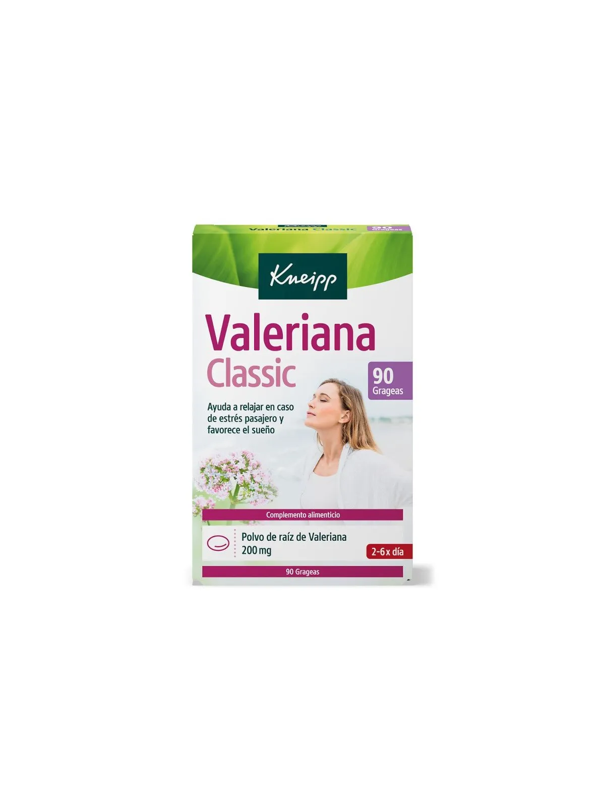 Kneipp Valeriana Classic 90 grageas