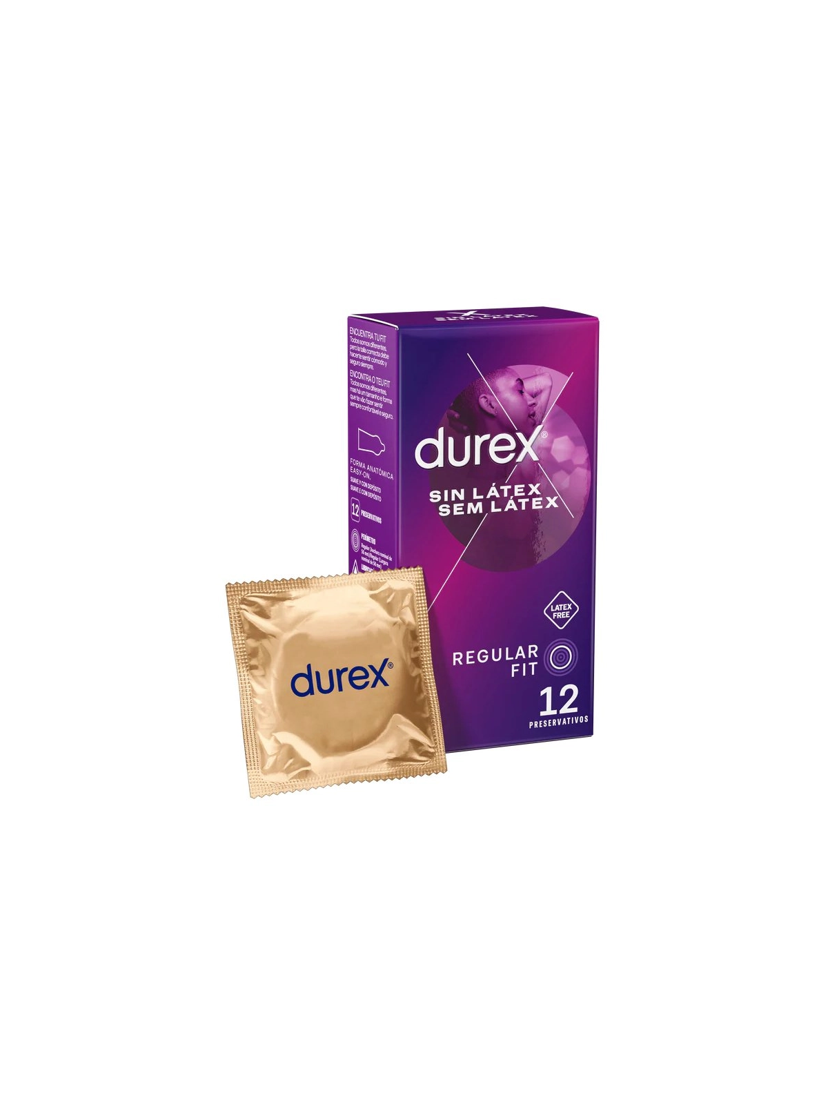 Durex Sin Látex 12 unidades