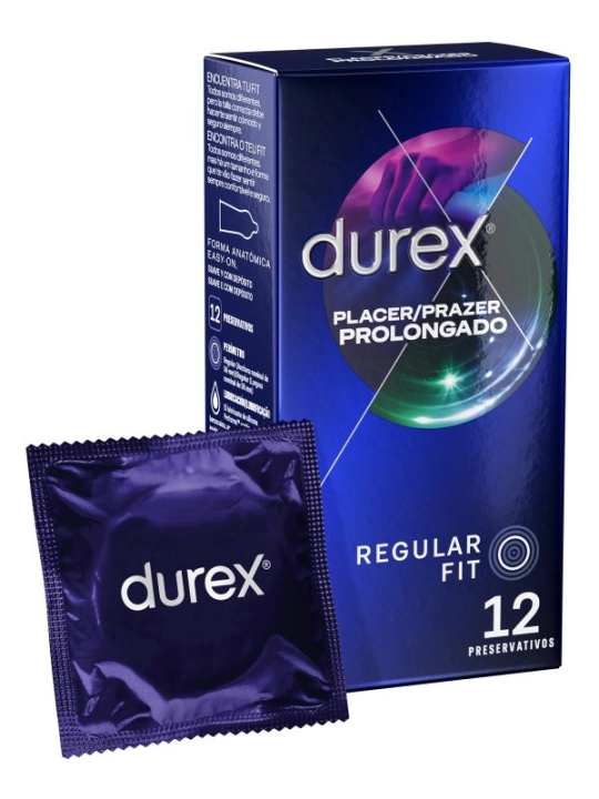 Durex Placer Prolongado 12 unidades