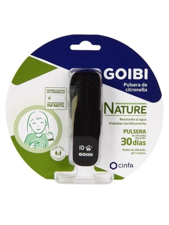 Goibi Nature Pulsera de Citronella Negra