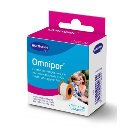 Omnipor Esparadrapo Papel 2,5cmx5m