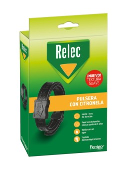 Relec Pulsera Citronela Color Negro