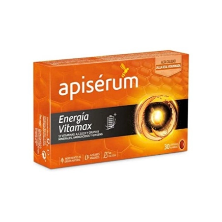 Apisérum Energía Vitamax Cápsulas