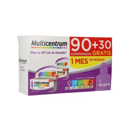 Multicentrum Mujer 90+30 comprimidos | FarmaRoma