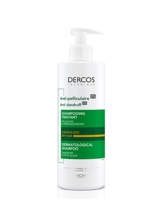 Dercos Anticaspa DS Cabello Seco Champú 390 ml