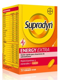 Supradyn Energy Extra 30 comprimidos