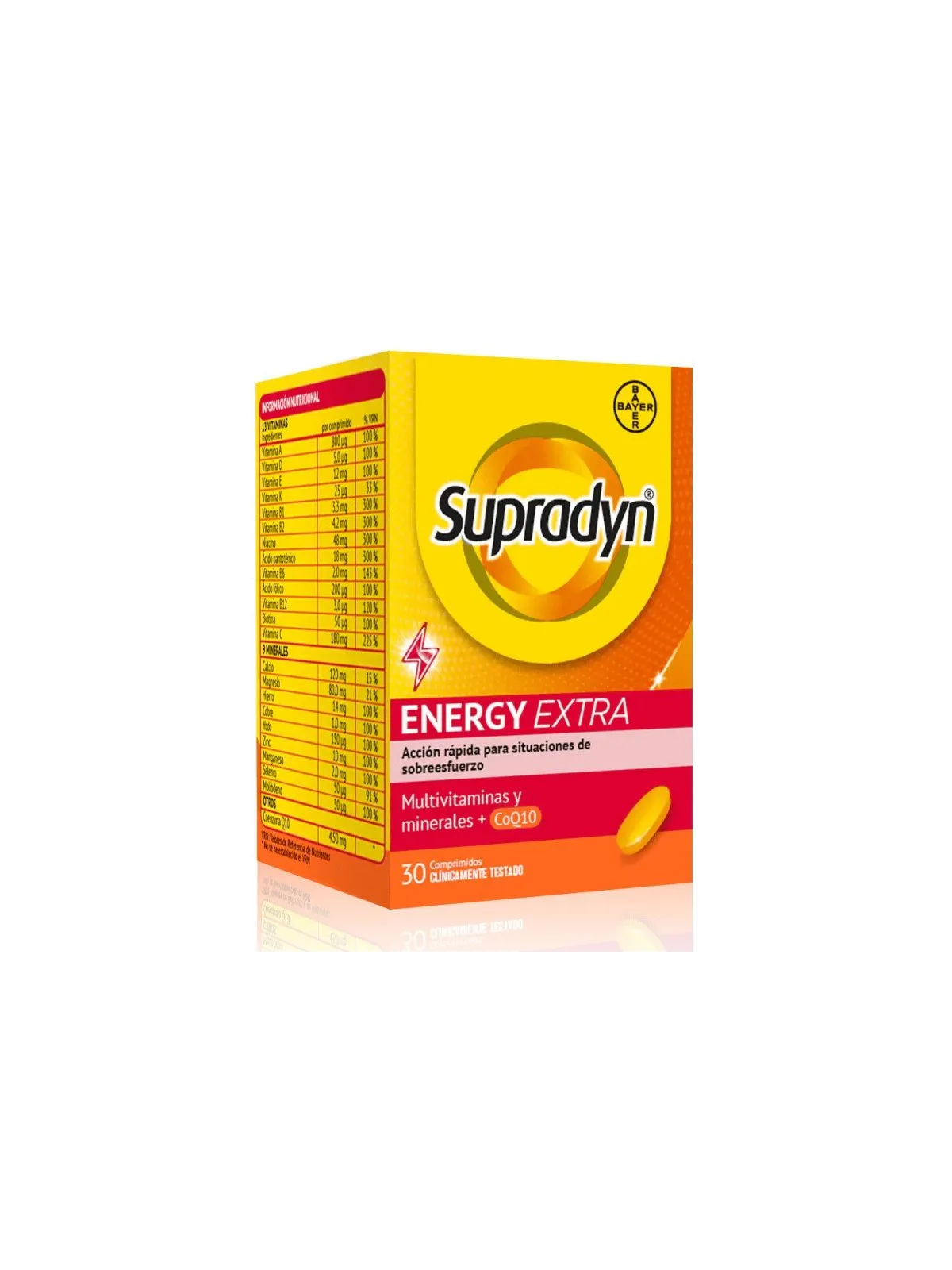 Supradyn Energy Extra 30 comprimidos