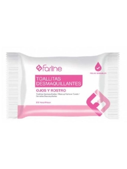 Farline Toallitas Desmaquillantes 20 unidades