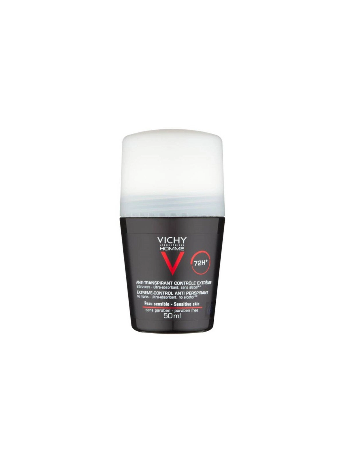 Vichy Homme Antitranspirante Control Extremo 72H