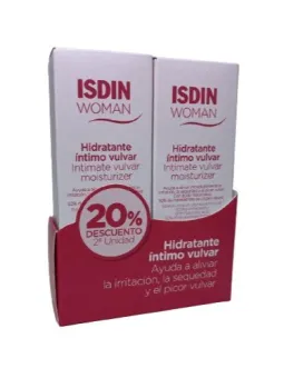 Isdin Woman Hidratante Íntimo Vulvar Duplo