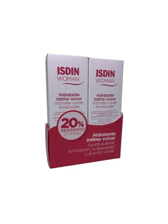 Isdin Woman Hidratante Íntimo Vulvar Duplo