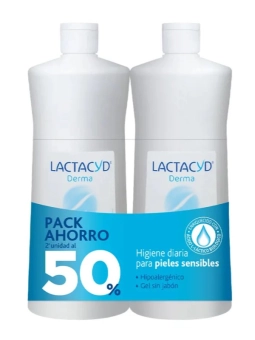 Lactacyd Derma Gel de Baño 1000 ml Duplo