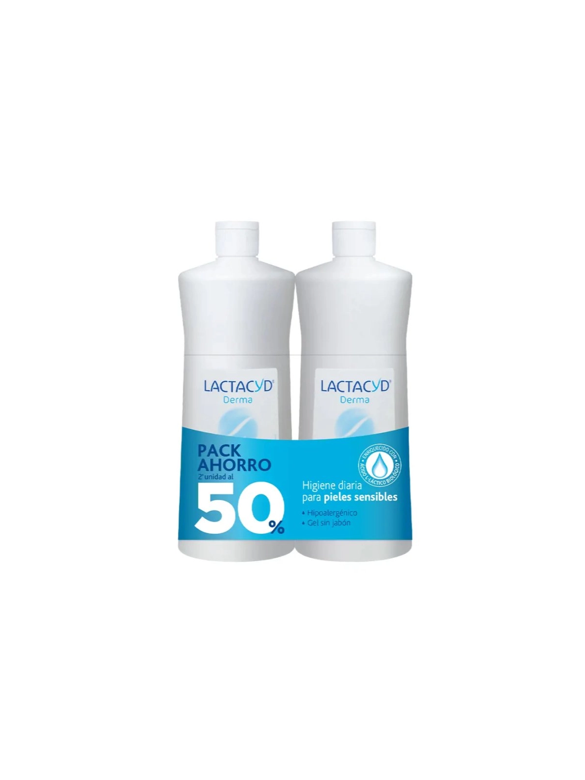 Lactacyd Derma Gel de Baño 1000 ml Duplo