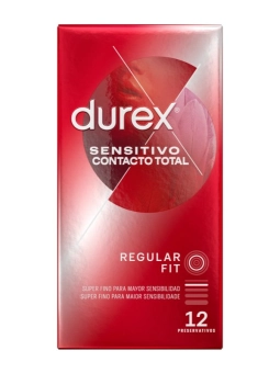 Durex Sensitivo Contacto Total 12 unidades