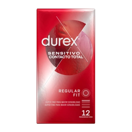 Durex Sensitivo Contacto Total 12 unidades