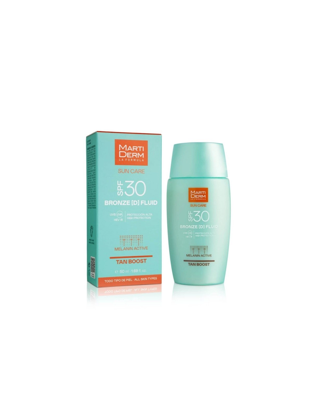 MartiDerm Sun Care Bronze (D) Fluid Spf30