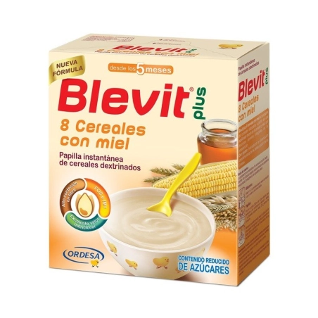 Blevit plus 8 Cereales con Miel 600 gr