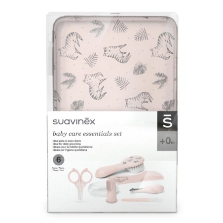 Suavinex Set de Manicura Rosa