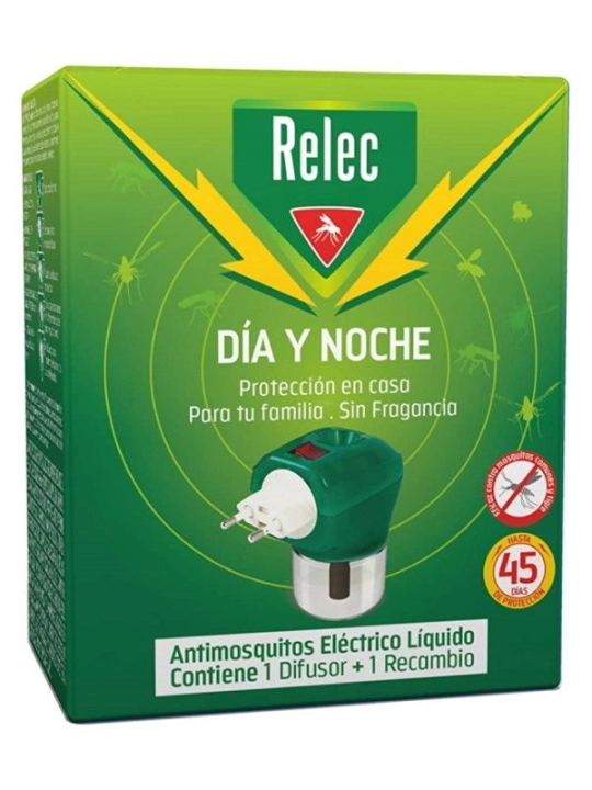 Relec Día y Noche Antimosquitos Eléctrico