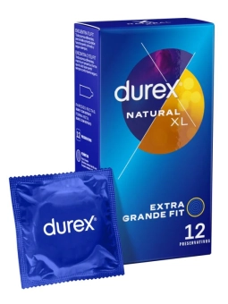 Durex Natural XL 12 unidades