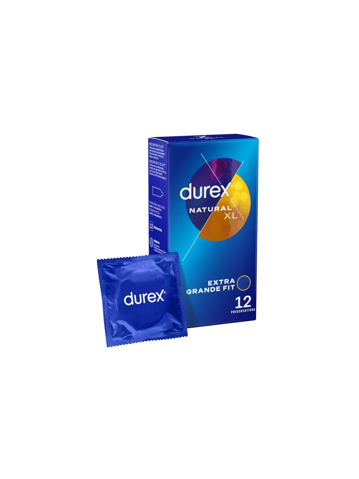 Durex Natural XL 12 preservativos