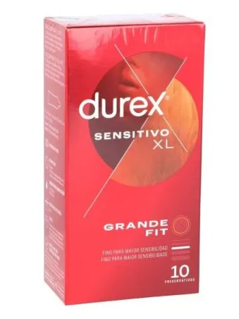 Durex Sensitivo XL 10 preservativos