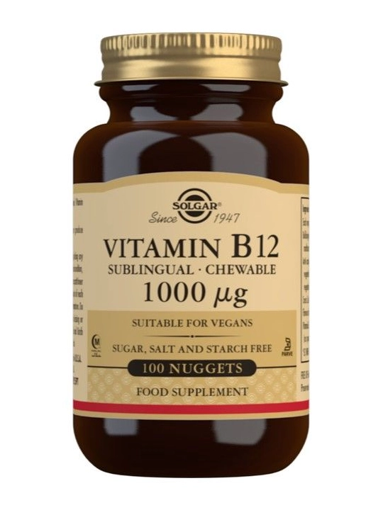 Solgar Vitamina B12 1000 mcg 100 comprimidos