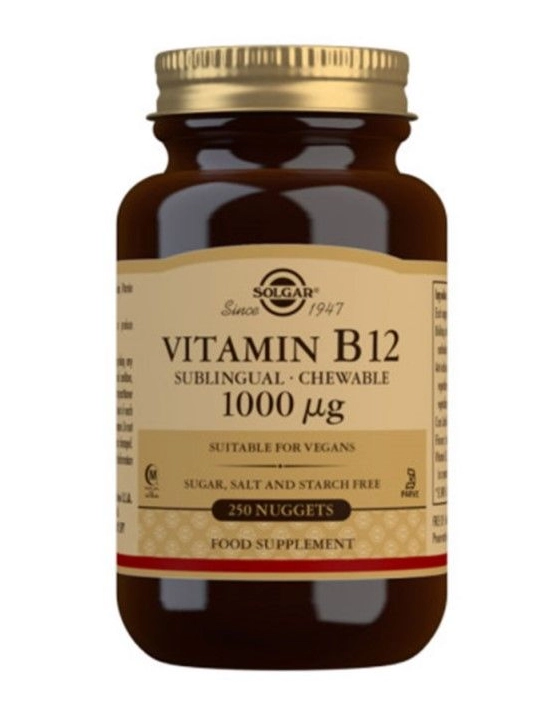 Solgar Vitamina B12 1000 mcg 250 comprimidos