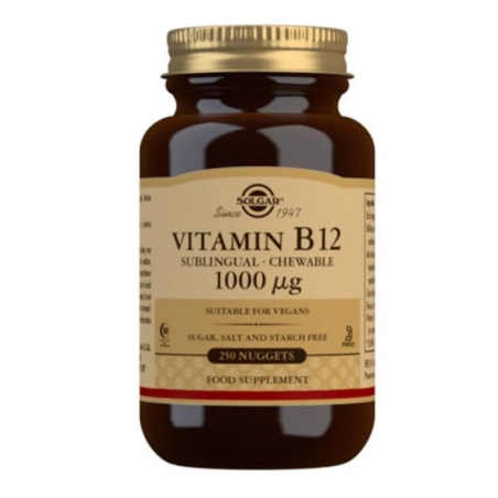 Solgar Vitamina B12 1000 mcg 250 comprimidos