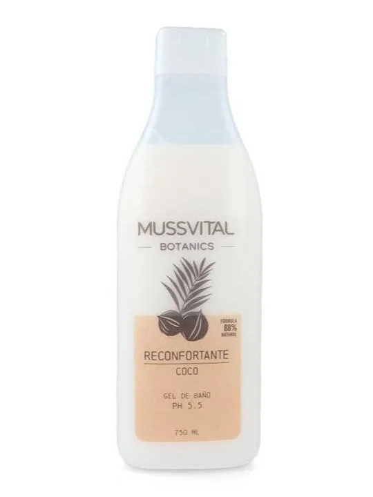 Mussvital Botanics Reconfortante Coco Gel Baño