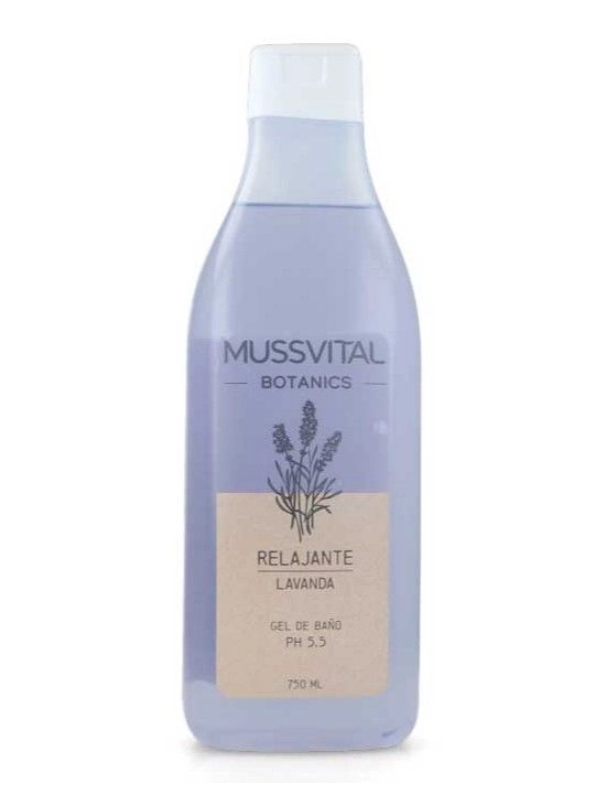 Mussvital Botanics Relajante Lavanda Gel Baño