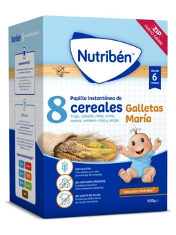 Nutribén 8 Cereales Galletas María