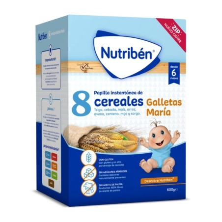 Nutribén 8 Cereales Galletas María