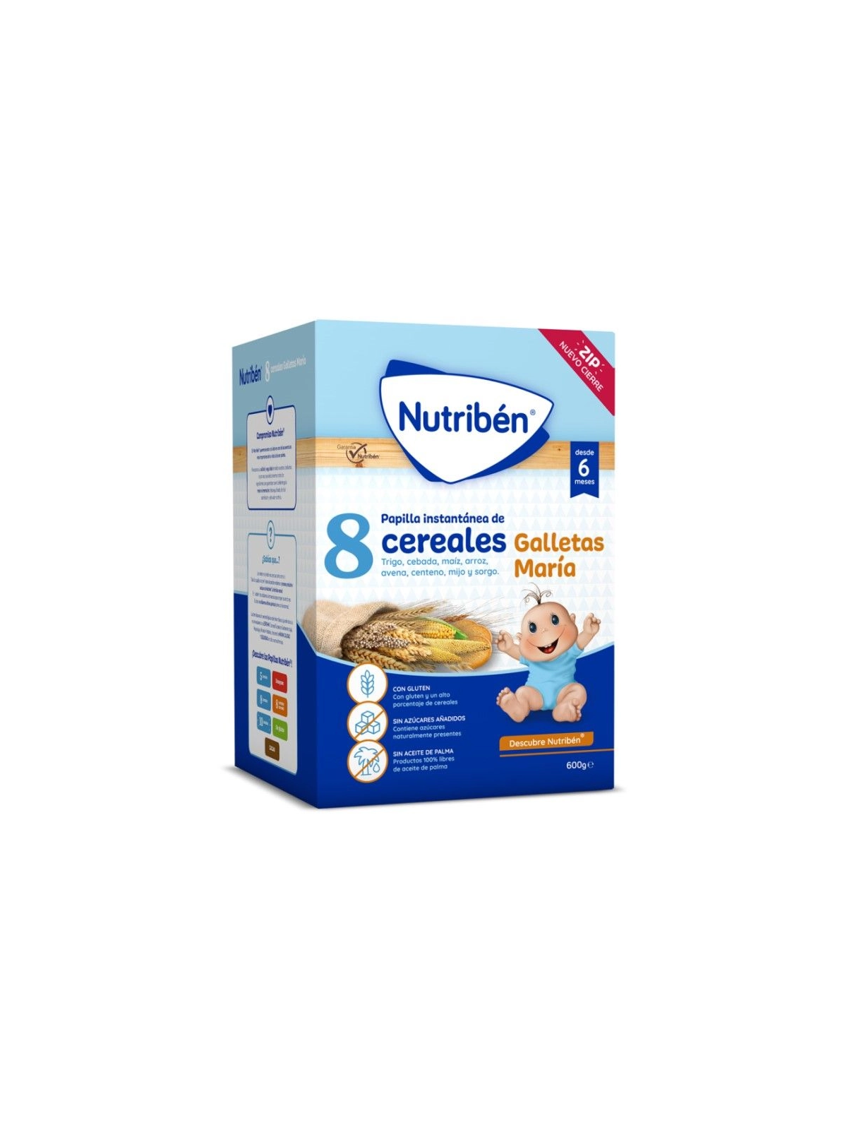 Nutribén 8 Cereales Galletas María