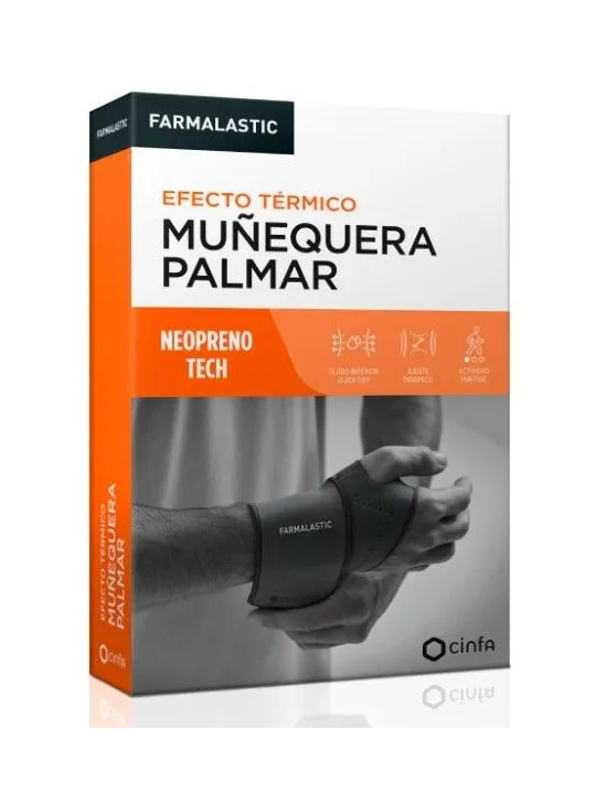 Muñequera Palmar Neopreno Tech