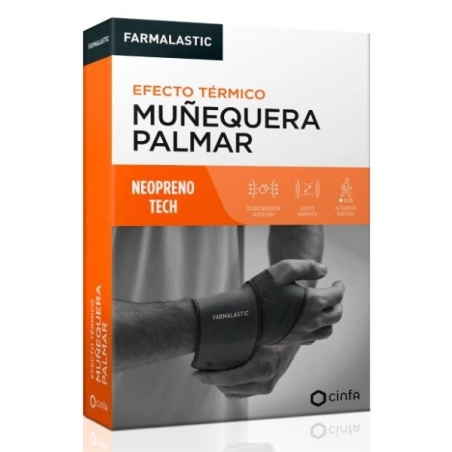 Muñequera Palmar Efecto Térmico