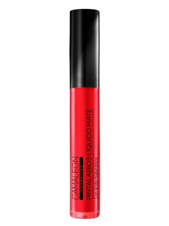 Camaleon Labial Líquido Mate LM01 Rojo Fuego