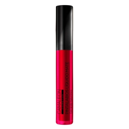 Camaleon Labial Líquido Mate LM02 Rojo Carmín