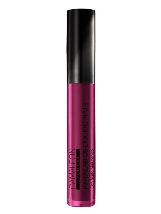 Camaleón Labial Líquido Mate LM04 Morado Ciruela