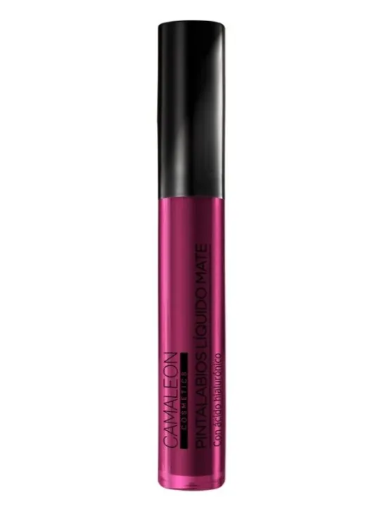 Camaleón Labial Líquido Mate LM04 Morado Ciruela