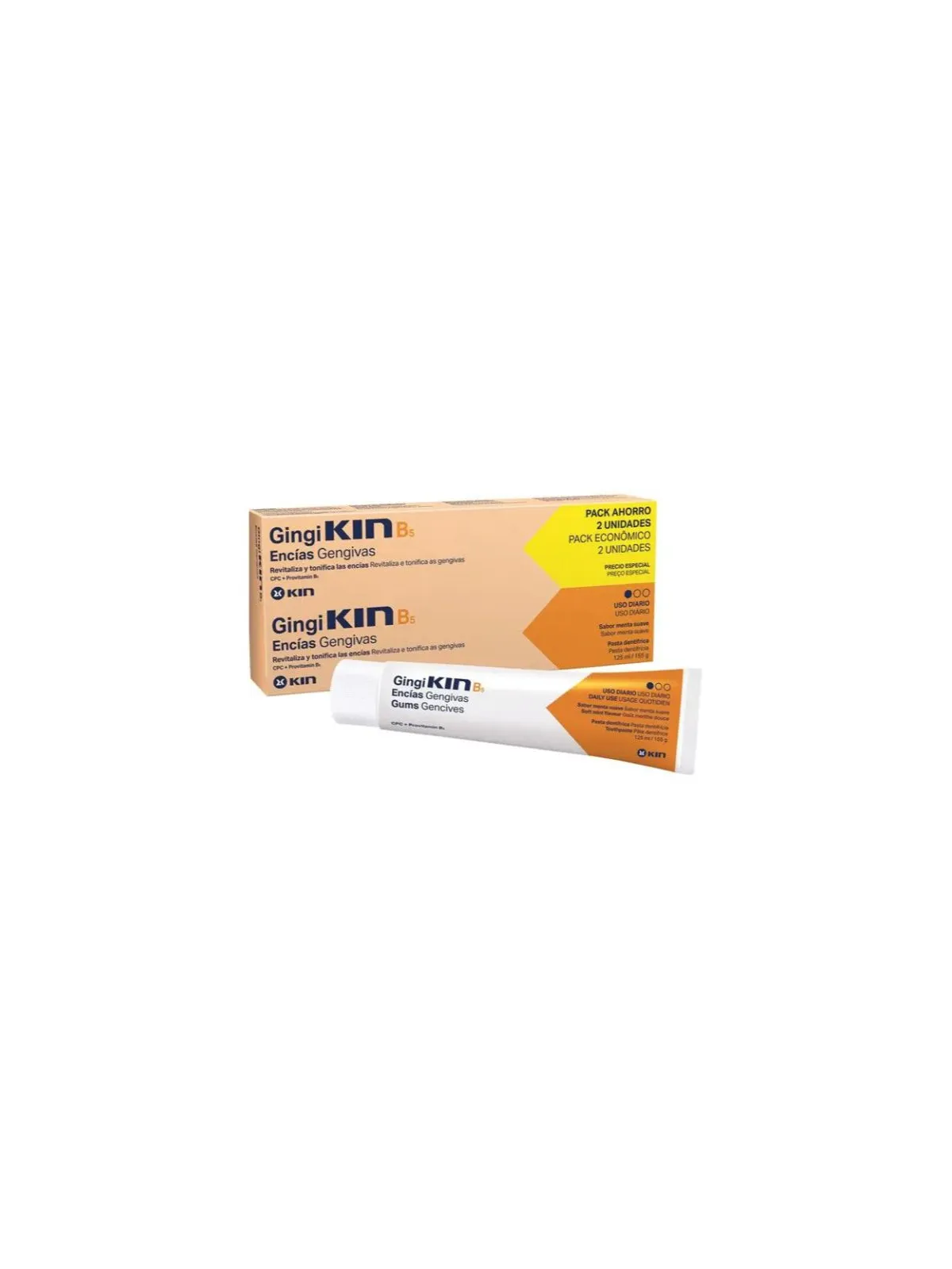 GingiKin B5 Pasta Dentífrica 125 ml Duplo