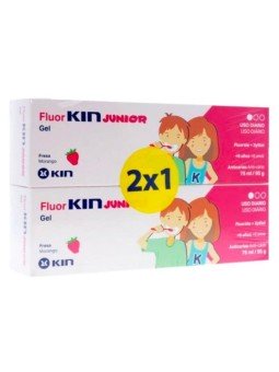 FluorKin Junior Gel Dentífrico  75 ml Duplo
