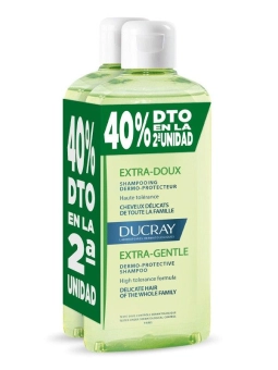 Ducray Champú Extra Suave 400 ml Duplo