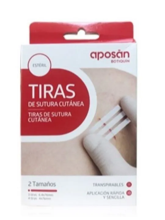 Tiras de Sutura Cutánea
