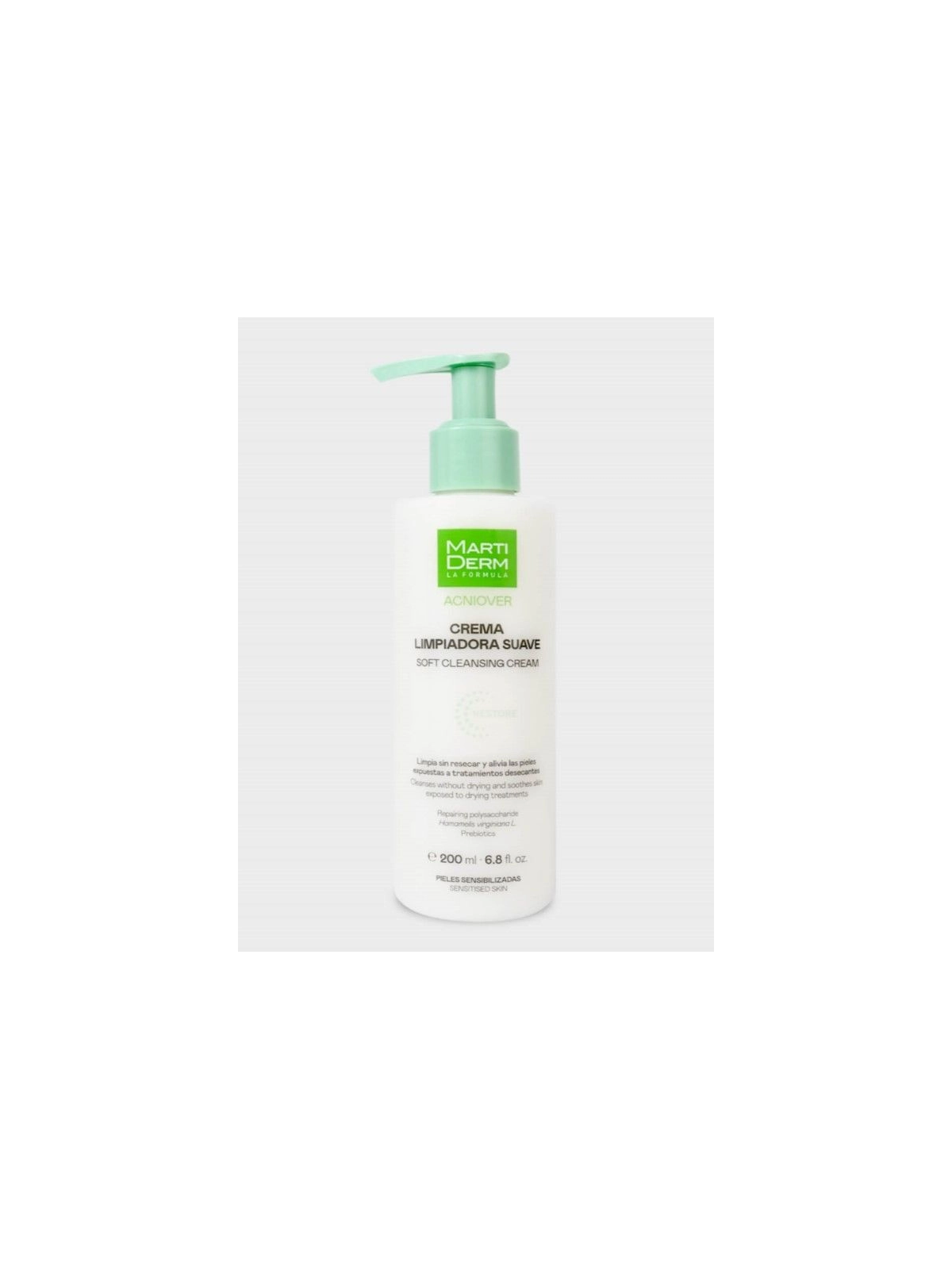 MartiDerm Acniover Crema Limpiadora Suave