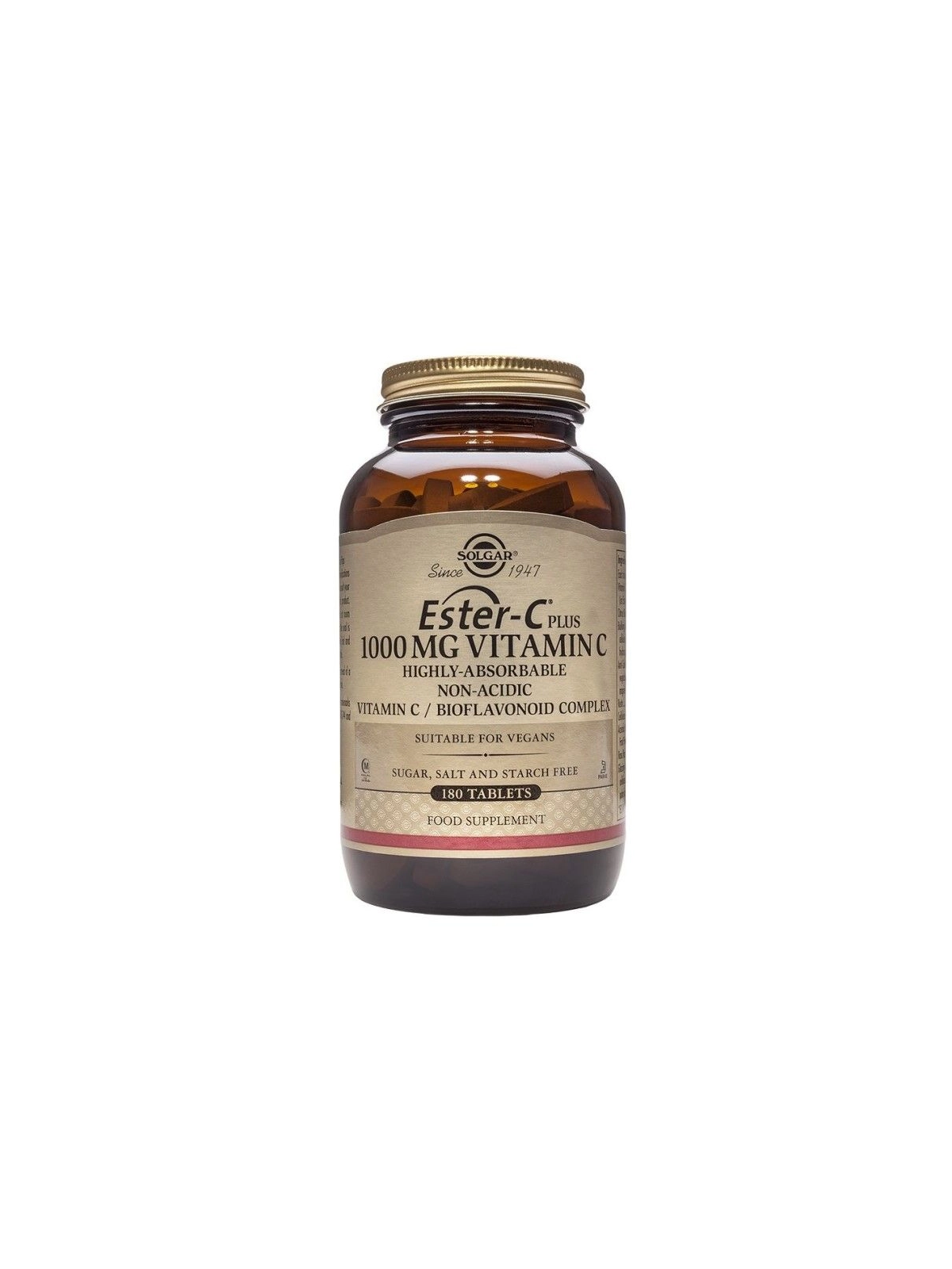 Solgar Ester-C Plus 1000 mg Vitamina C 180 comprimidos